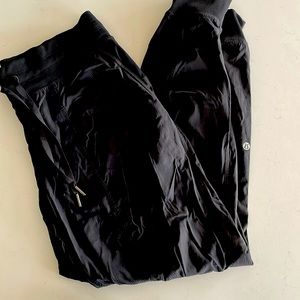 Black lululemon size 10 studio pants. 29 inside leg